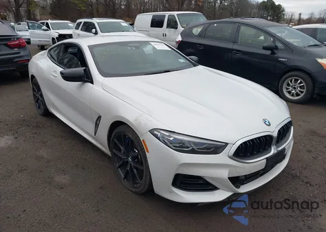 2025 BMW M850I xDrive из США, поврежденный, VIN WBABC4C04SCU40742
